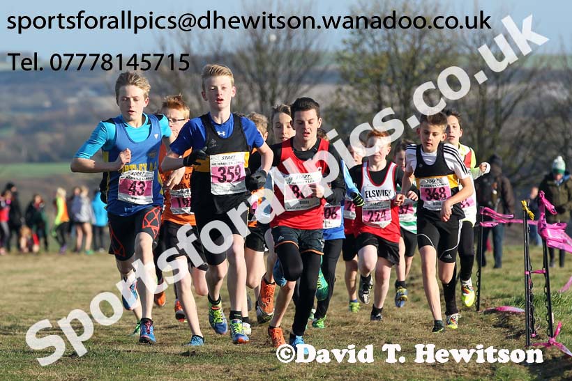 Boys under-13s Start Fitness HEHL, Aykley Heads, Durham. Photo: David T. Hewitson/Sports for All Pics